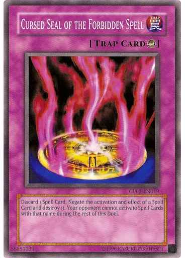 Cursed Seal of the Forbidden Spell