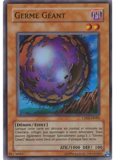 Germe Géant — Paquet du Champion: 5éme Partie