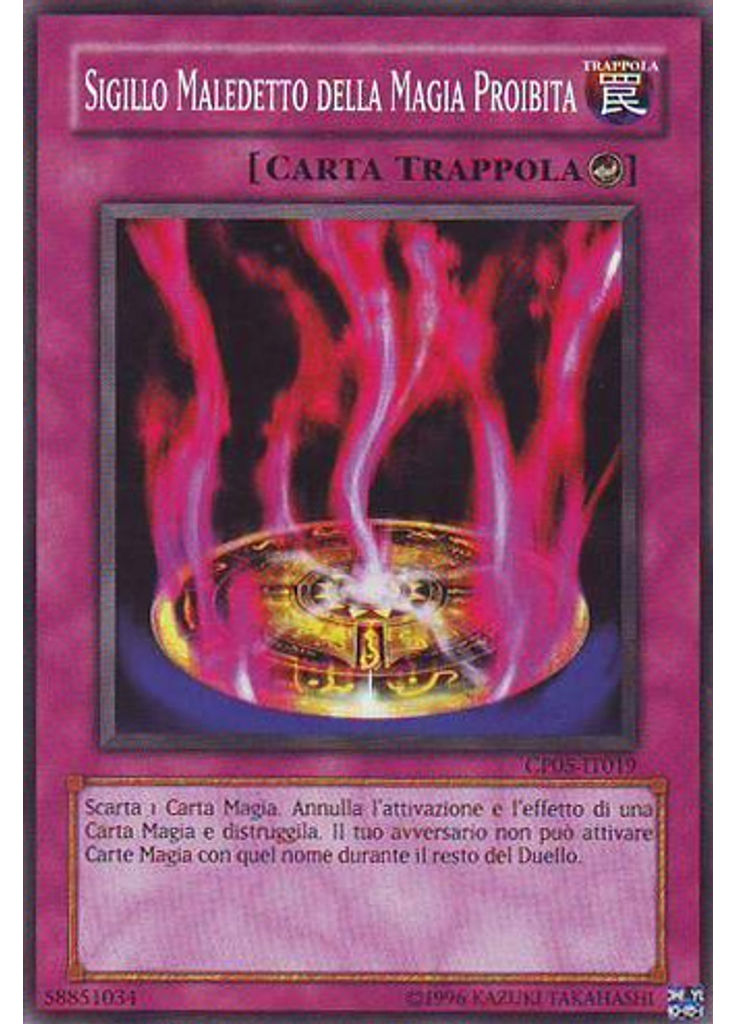 Sigillo Maledetto della Magia Proibita