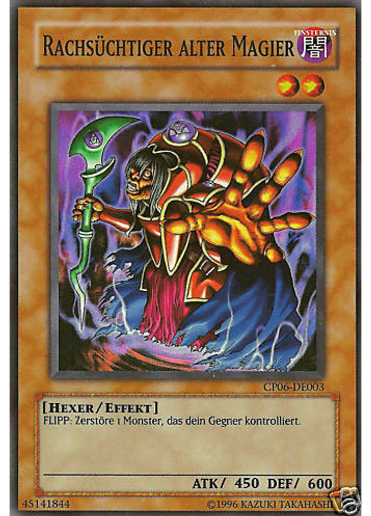 Rachsüchtiger alter Magier