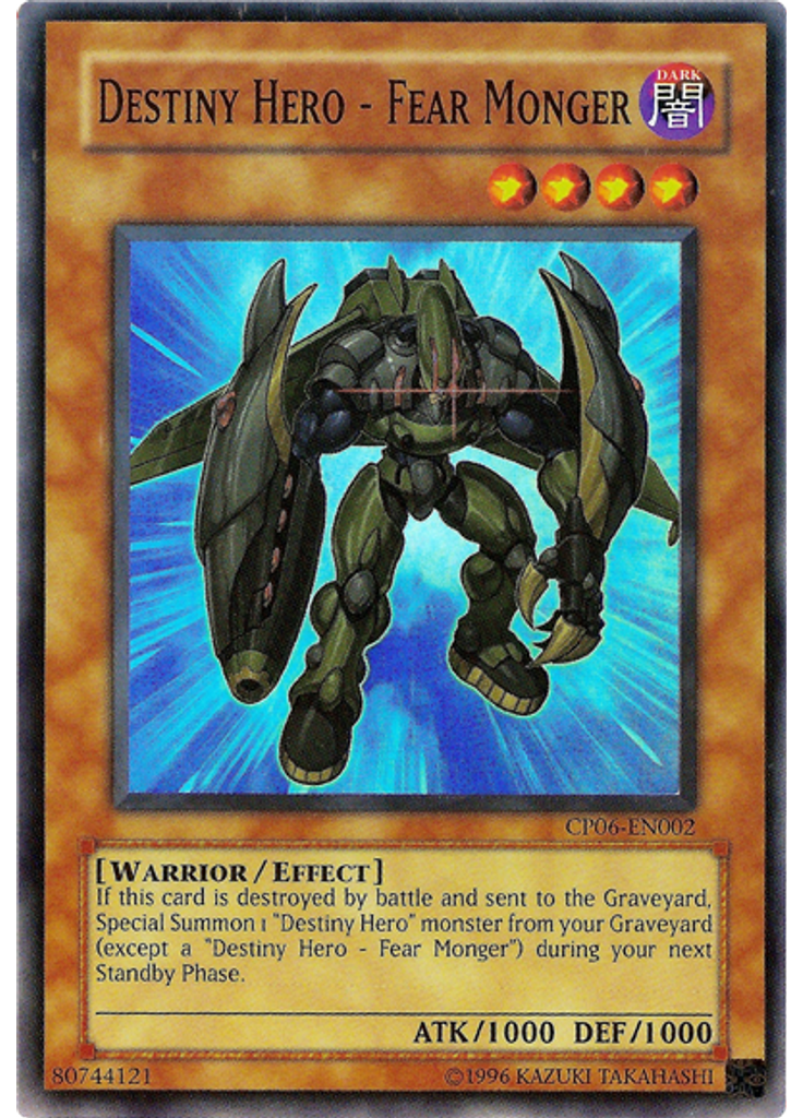 Destiny HERO - Fear Monger