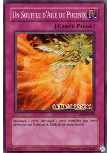 Un Souffle d'Aile de Phœnix — Paquet du Champion: 6éme Partie