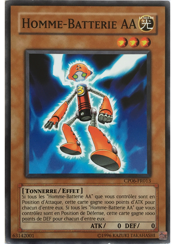 Homme-Batterie AA