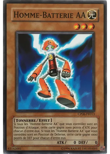 Homme-Batterie AA