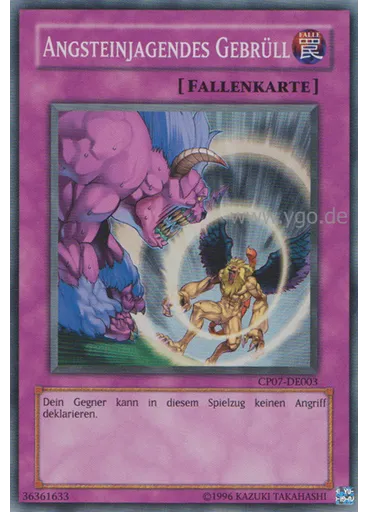 Angsteinjagendes Gebrüll
