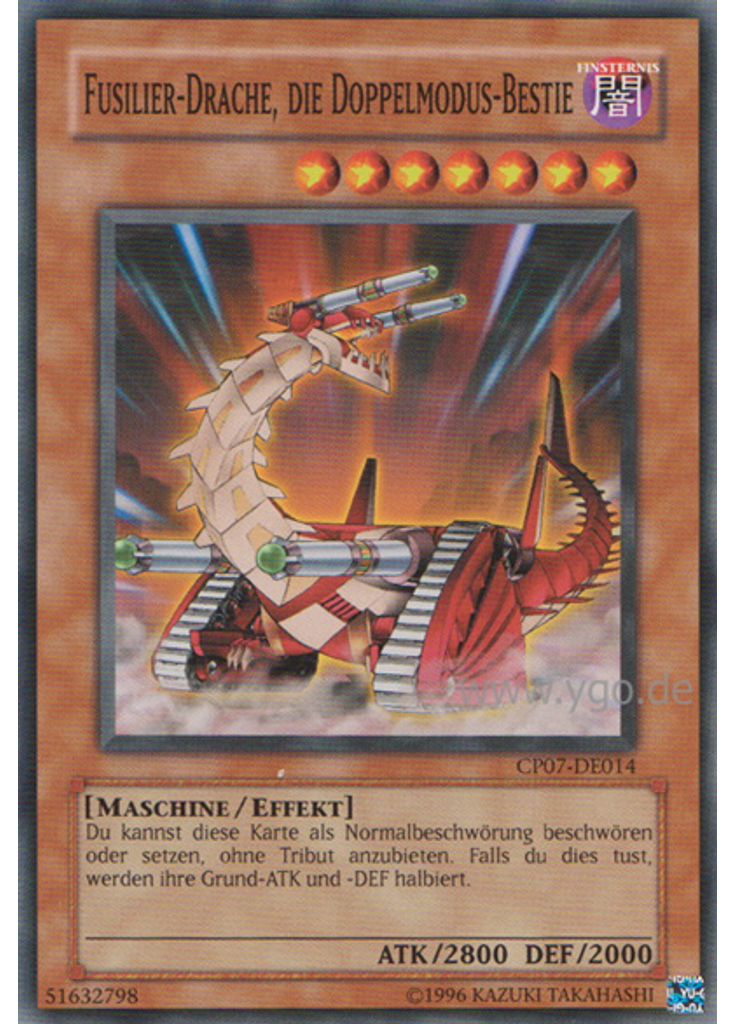 Fusilier-Drache, die Doppelmodus-Bestie