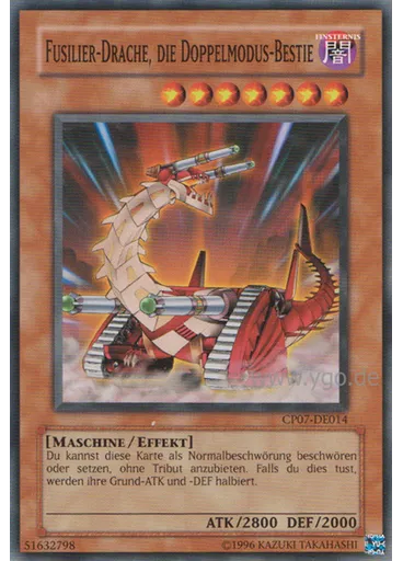 Fusilier-Drache, die Doppelmodus-Bestie