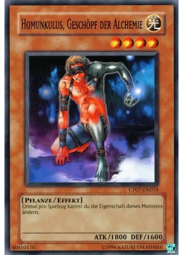 Homunkulus, Geschöpf der Alchemie