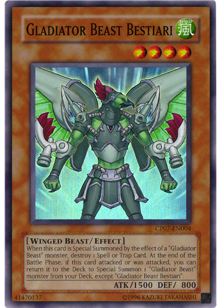 Gladiator Beast Bestiari