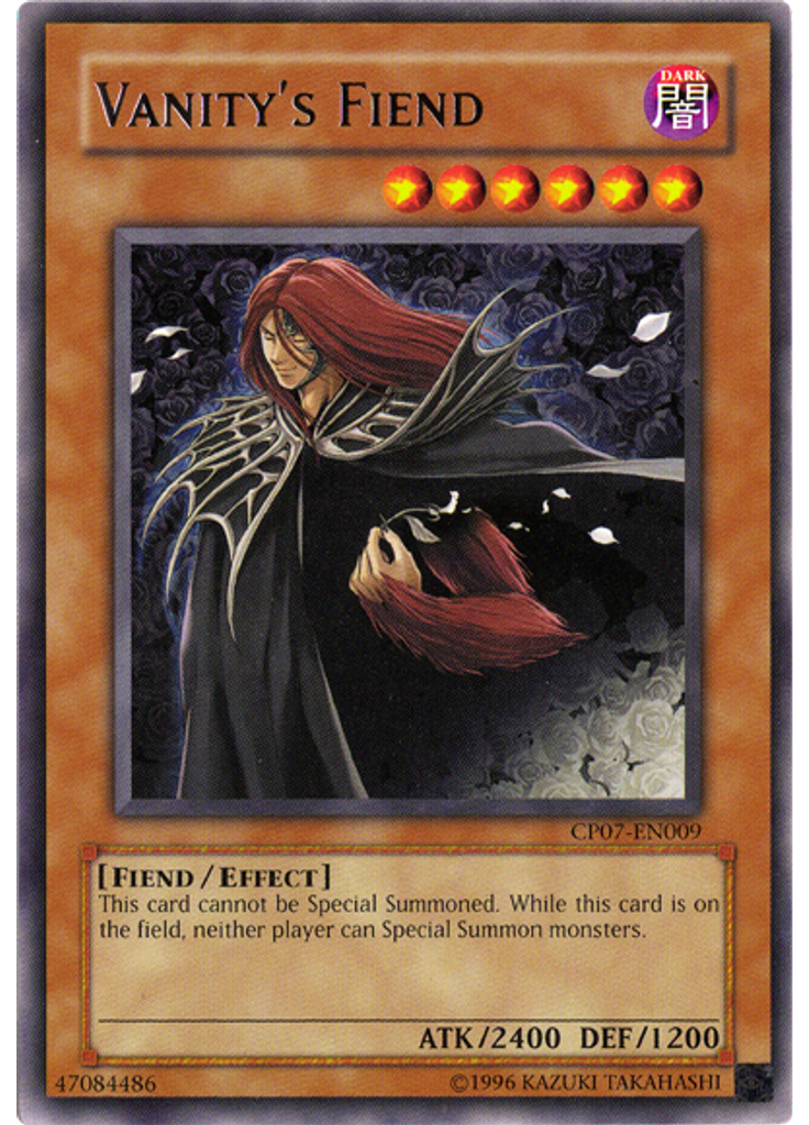 Vanity's Fiend