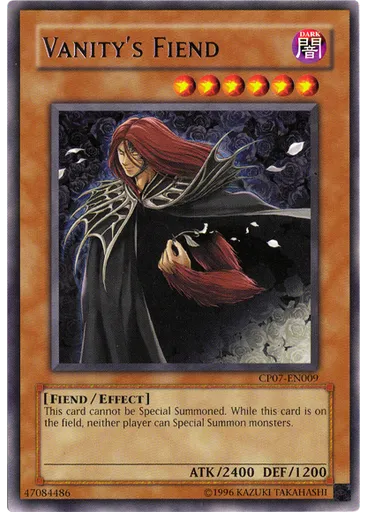 Vanity's Fiend
