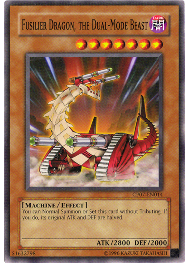 Fusilier Dragon, the Dual-Mode Beast
