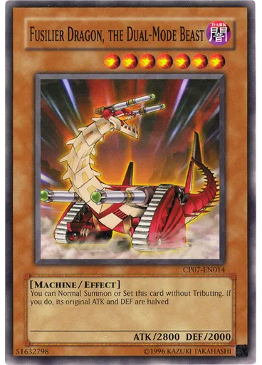 Fusilier Dragon, the Dual-Mode Beast
