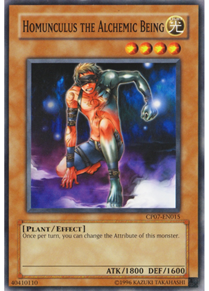 Homunculus the Alchemic Being
