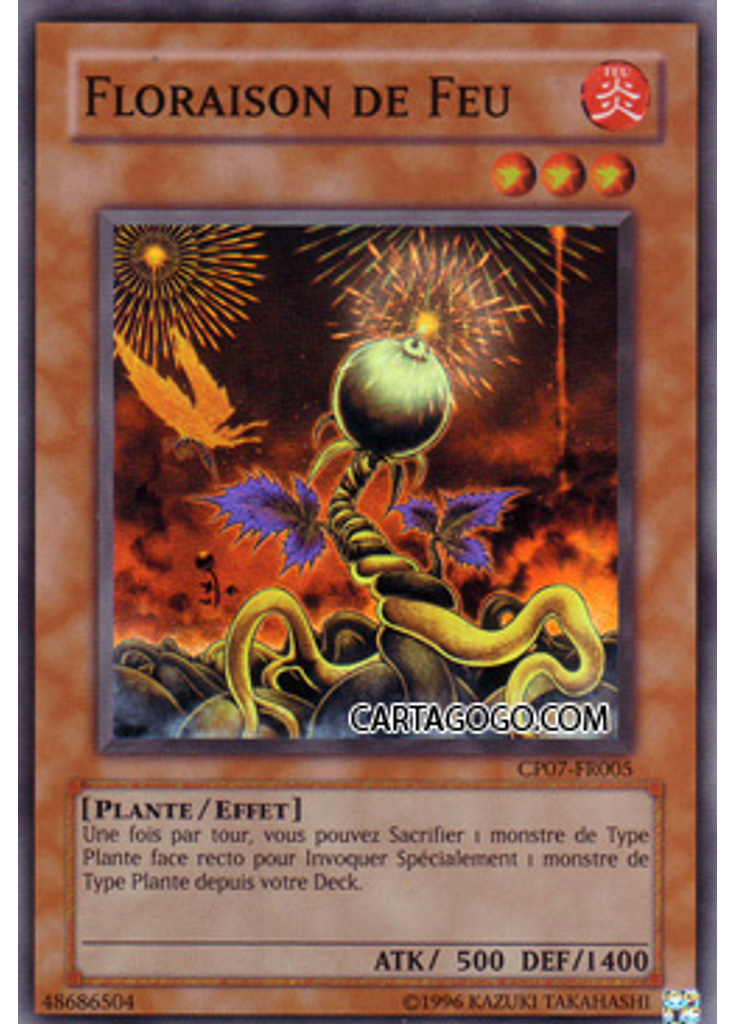 Floraison de Feu