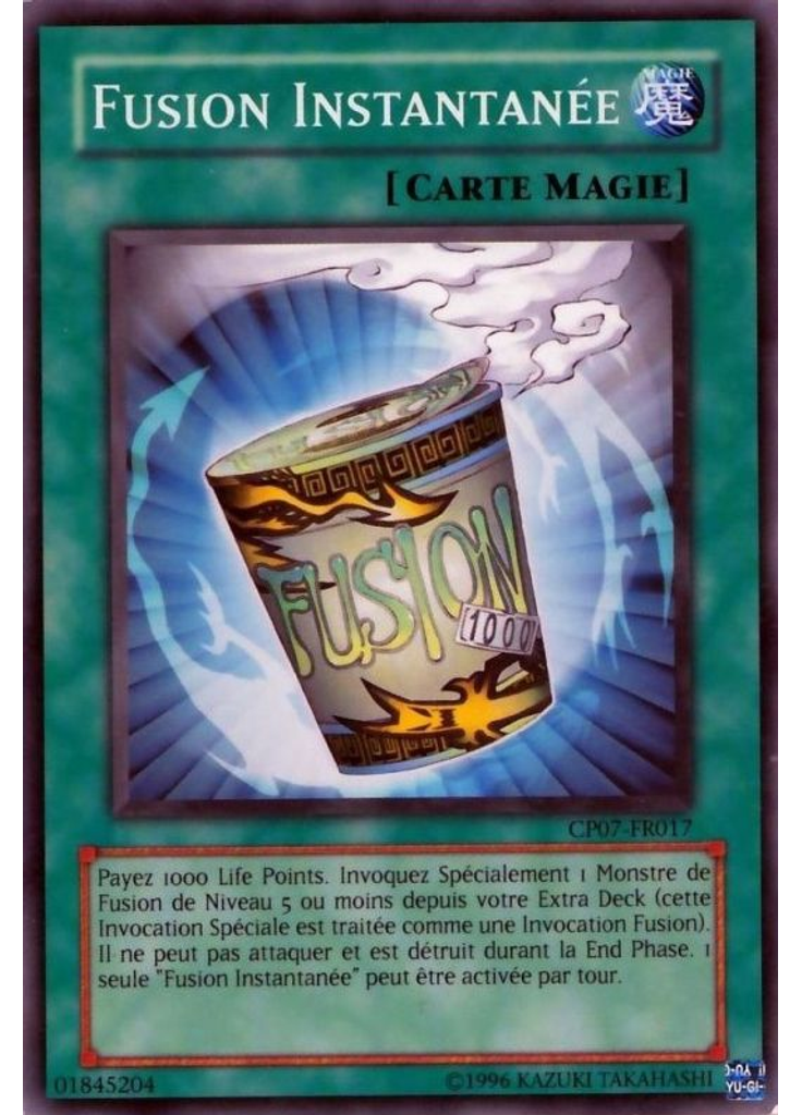 Fusion Instantanée