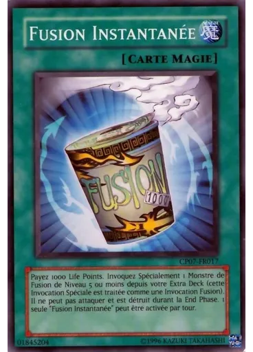 Fusion Instantanée