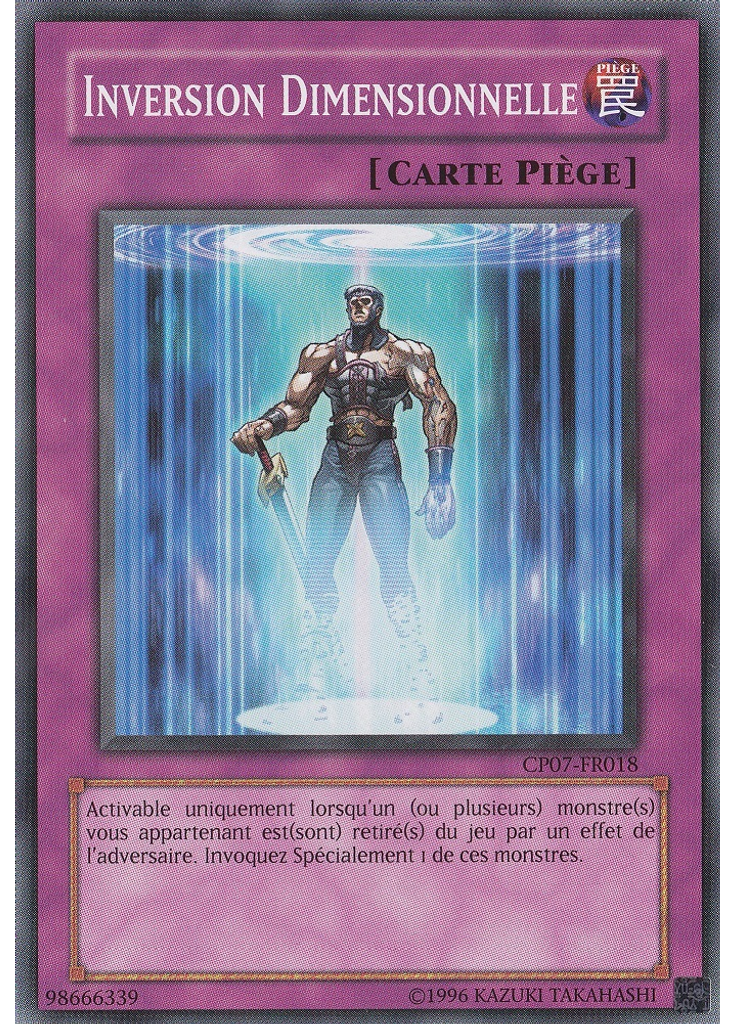 Inversion Dimensionnelle