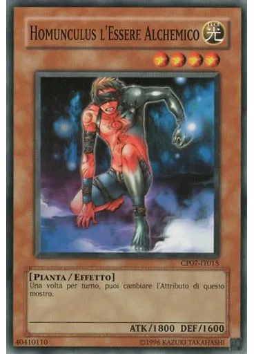 Homunculus l'Essere Alchemico
