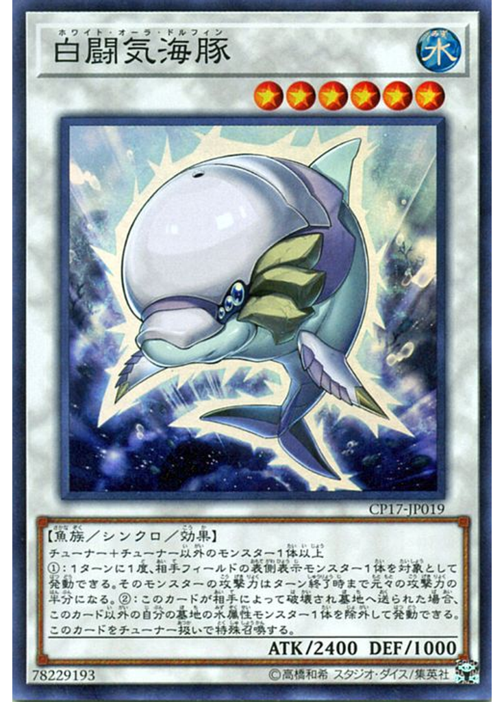白闘気海豚