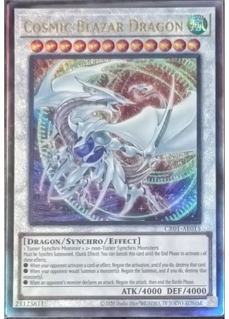 Cosmic Blazar Dragon