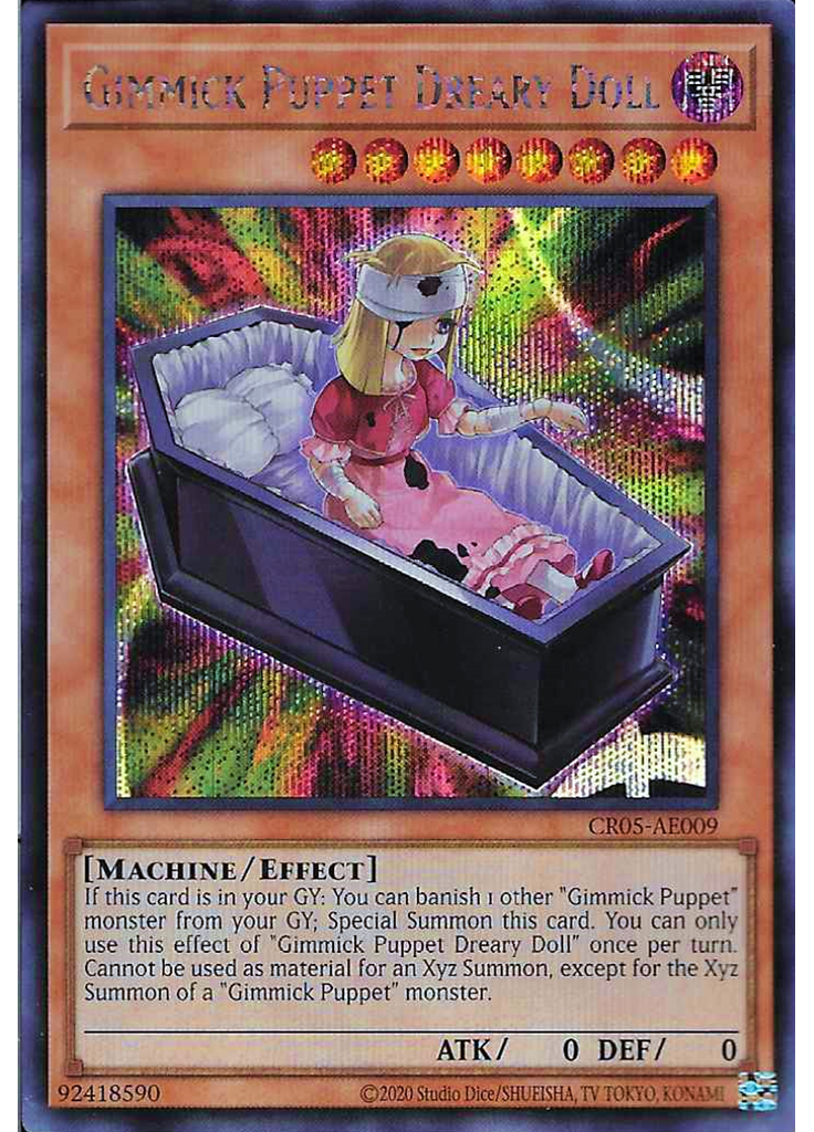 Gimmick Puppet Dreary Doll (Secret Rare Unlimited)