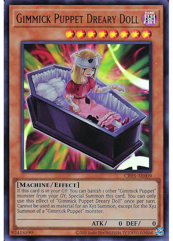 Gimmick Puppet Dreary Doll