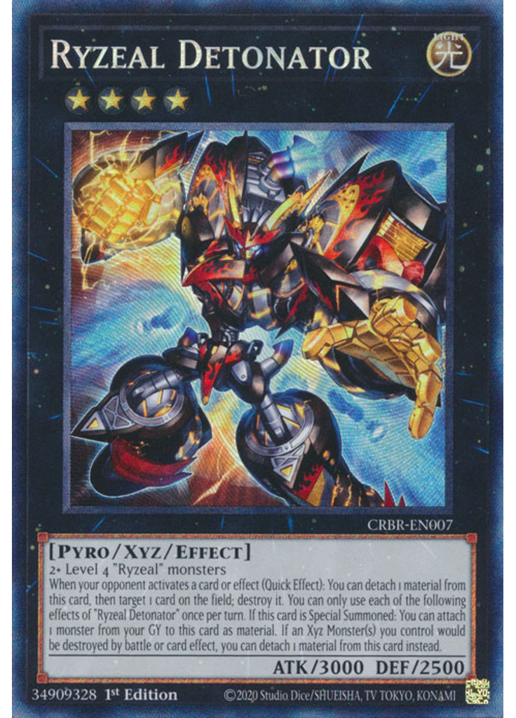Ryzeal Detonator (Collectors Rare 1st Edition)