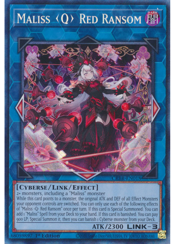 Maliss  Red Ransom (Collectors Rare 1st Edition)