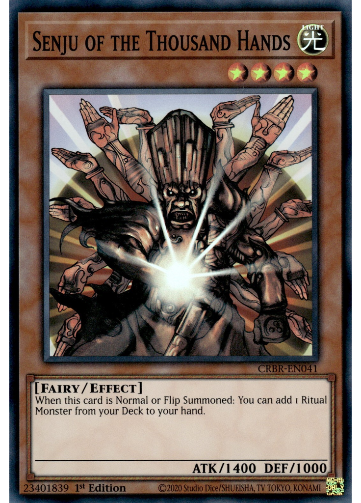 Senju of the Thousand Hands (Super Rare 1st Edition)
