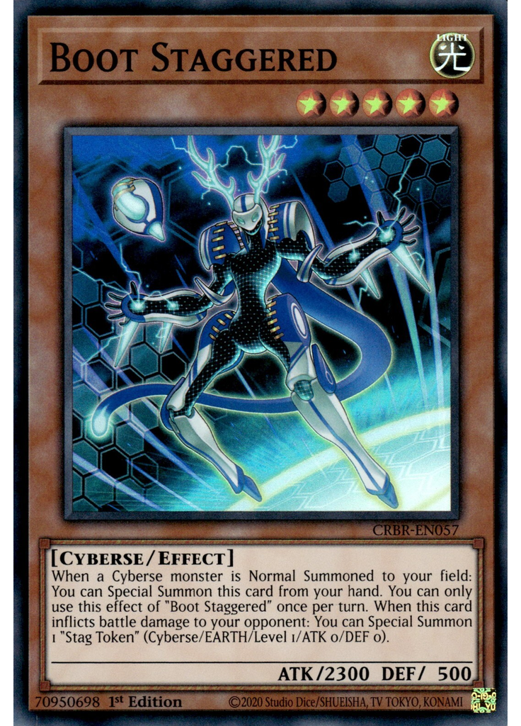 Boot Staggered (Super Rare 1st Edition)