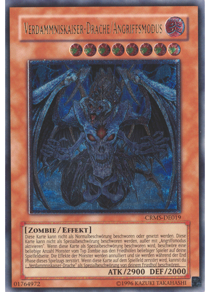 Verdammniskaiser-Drache/Angriffsmodus (Ultimate Rare Unlimited)