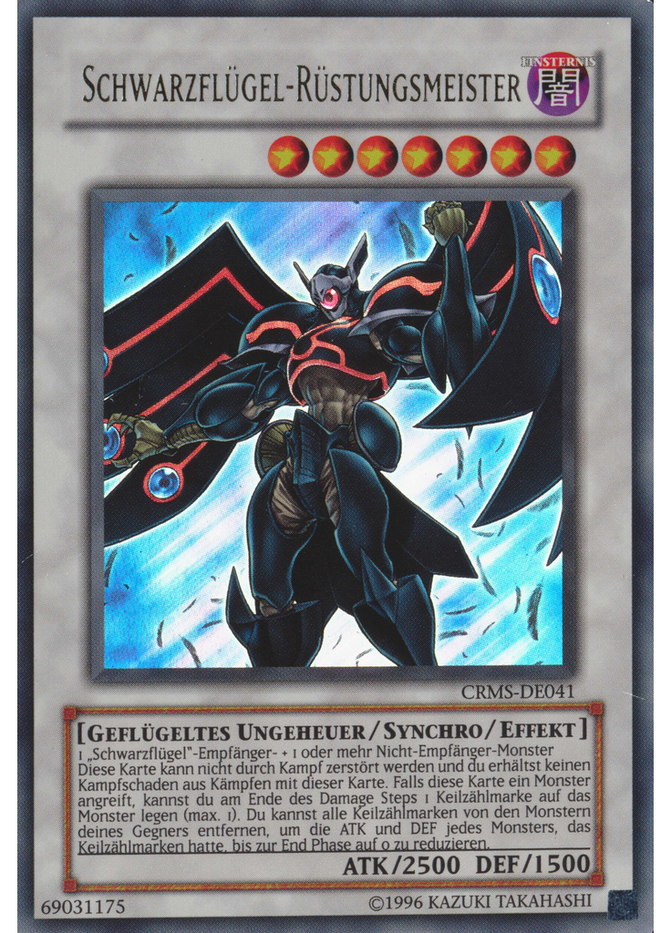 Schwarzflügel-Rüstungsmeister (Ultra Rare Unlimited)