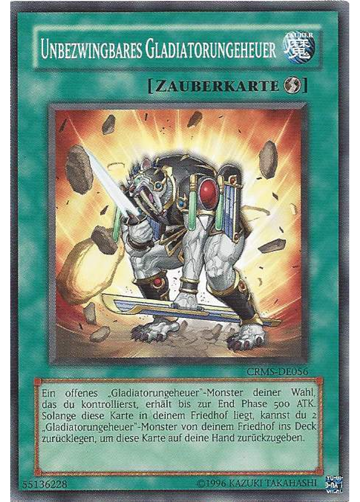 Unbezwingbares Gladiatorungeheuer (Short Print Unlimited)