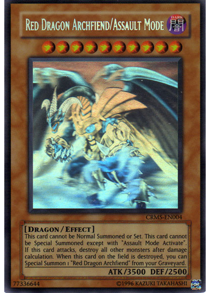 Red Dragon Archfiend/Assault Mode (Ghost Rare Unlimited)