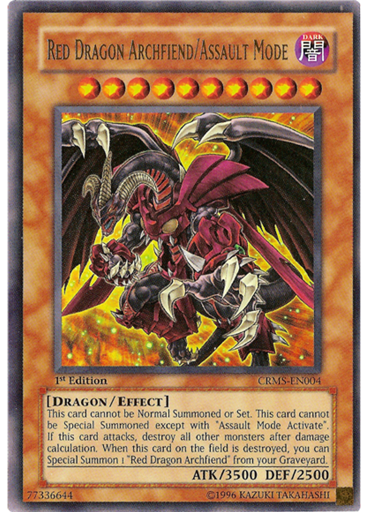 Red Dragon Archfiend/Assault Mode
