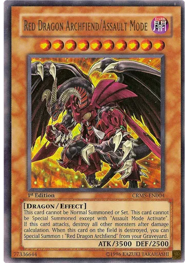 Red Dragon Archfiend/Assault Mode