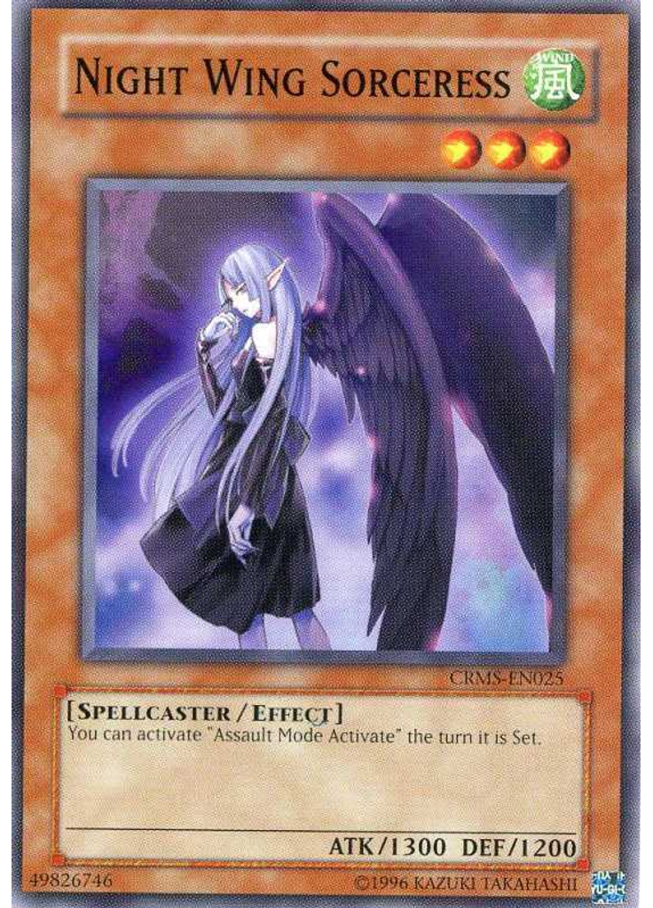 Night Wing Sorceress (Common Unlimited)