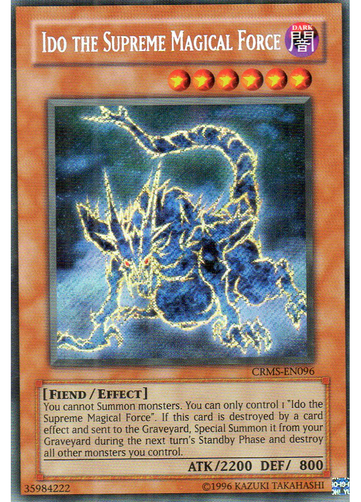 Ido the Supreme Magical Force (Secret Rare Unlimited)