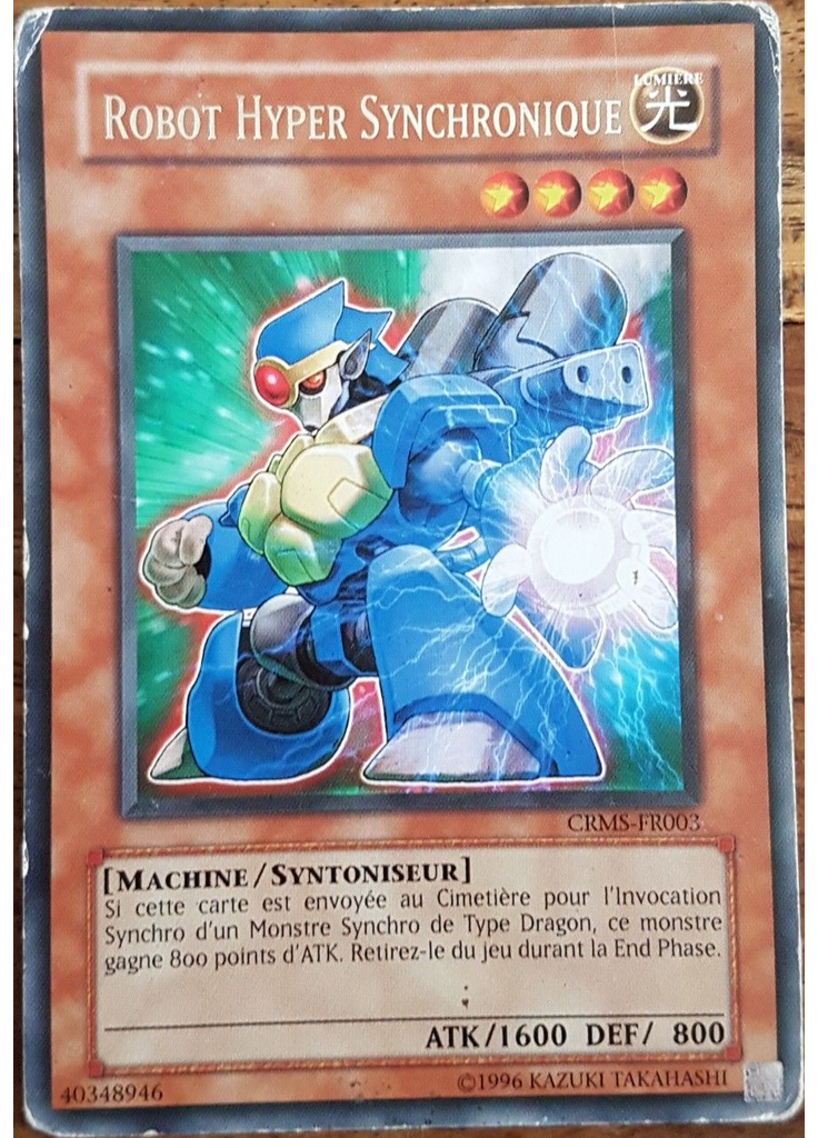Robot Hyper Synchronique (Rare Unlimited)
