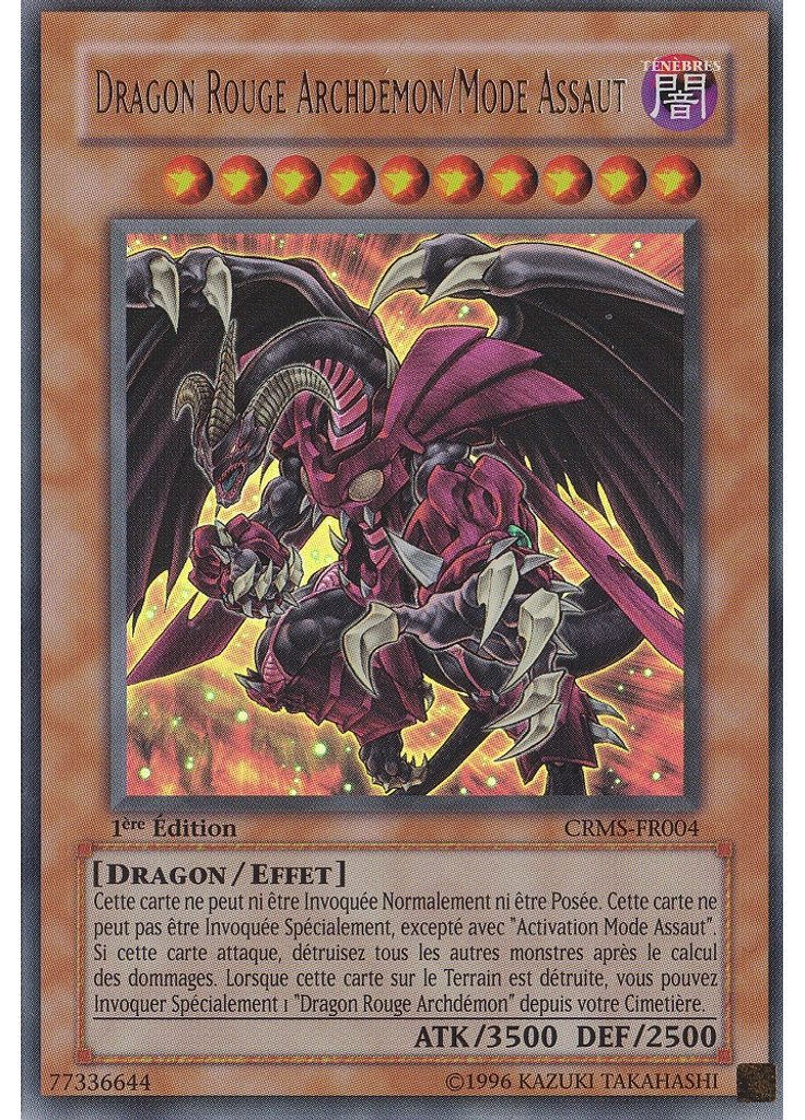 Dragon Rouge Archdémon/Mode Assaut