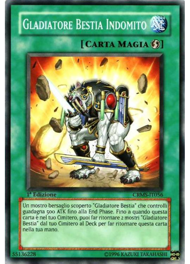 Gladiatore Bestia Indomito