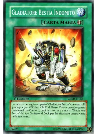 Gladiatore Bestia Indomito