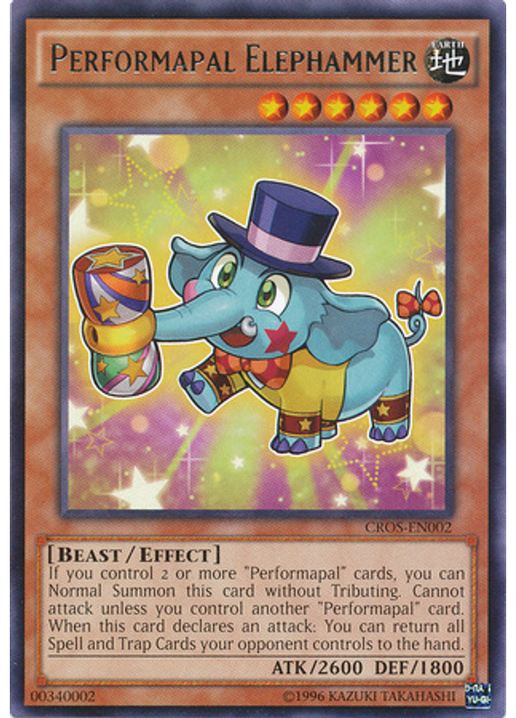 Performapal Elephammer (Rare Unlimited)