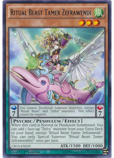 Ritual Beast Tamer Zefrawendi