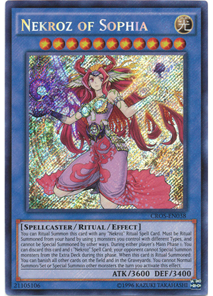 Nekroz of Sophia (Secret Rare Unlimited)
