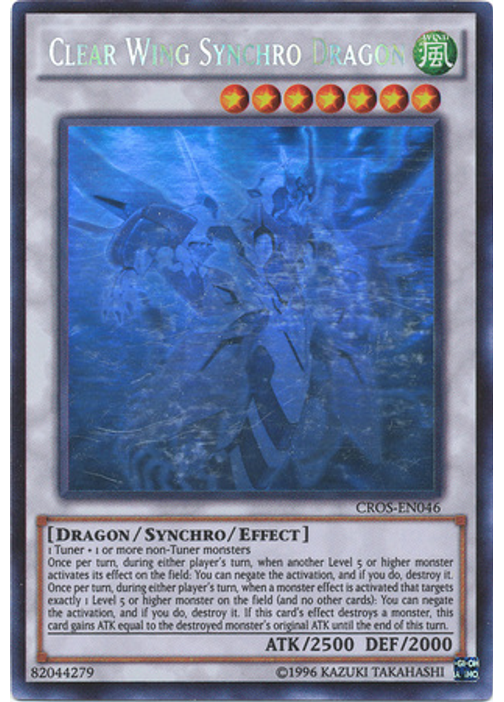Clear Wing Synchro Dragon (Ghost Rare Unlimited)