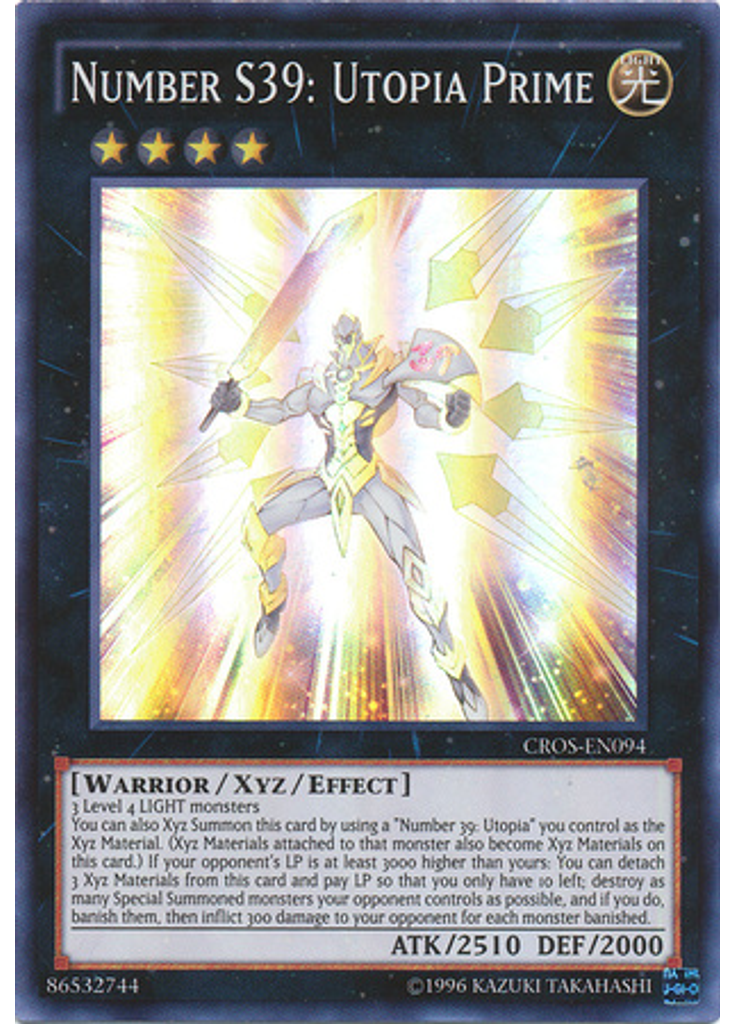 Number S39: Utopia Prime (Super Rare Unlimited)