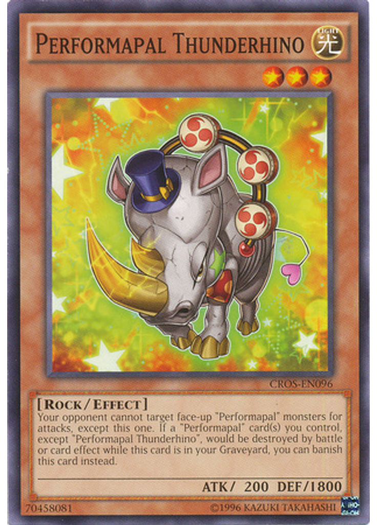 Performapal Thunderhino (Common Unlimited)