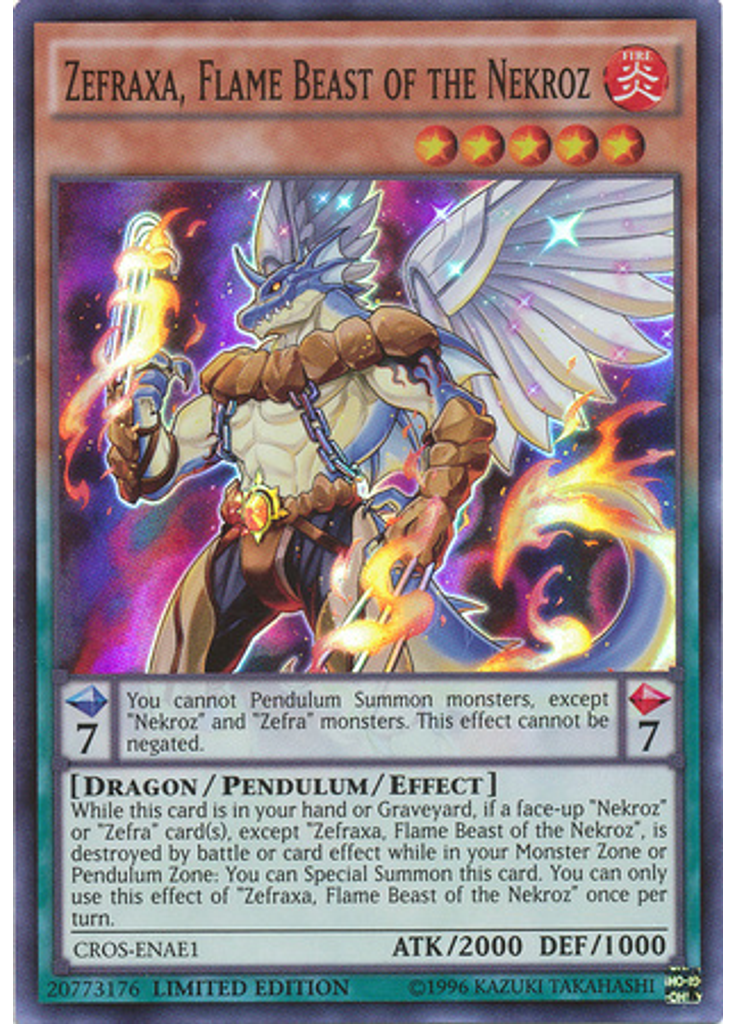 Zefraxa, Flame Beast of the Nekroz